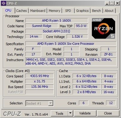 AMD 5 1600Xˮ䳬Ƶ4.3GHz¼¼ͼƬ